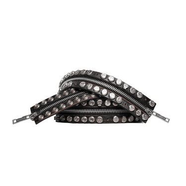 RACER WORLDWIDE SPLIT BUTTON BELT / BLACK