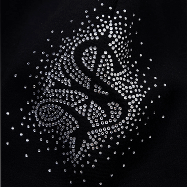SUPPLIER Spray Cross Rhinestone Beanie (2色展開)