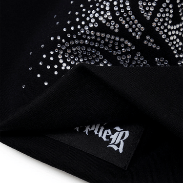 SUPPLIER Spray Cross Rhinestone Beanie (2色展開)