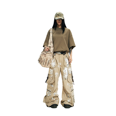 ラスト1点】PERSONSOUL TACTICAL STRUCTURE PAINT STAINS CARGO PANTS ラスト1点】PERSONSOUL TACTICAL STRUCTURE PAINT STAINS CARGO PANTS