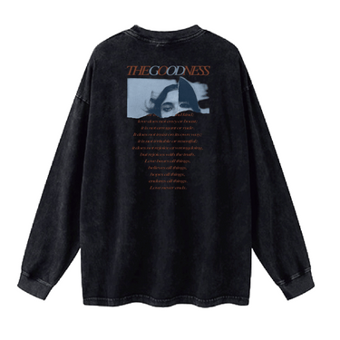 A GOOD BAD INFLUENCE THE GOODNESS LS TEE (2色展開)