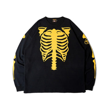 VANSON SKELTON BONES THERMAL LS TEE