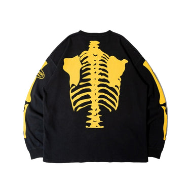 VANSON SKELTON BONES THERMAL LS TEE