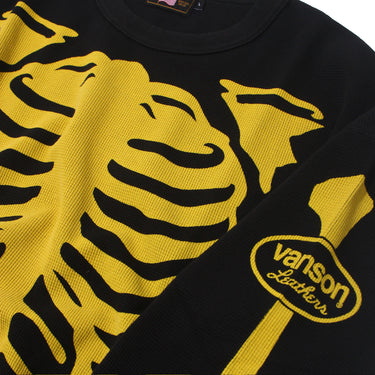 VANSON SKELTON BONES THERMAL LS TEE