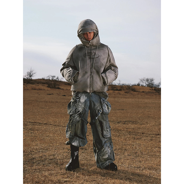 ラスト1点】PERSONSOUL WHITE STAIN GRAFFITI CARGO PANTS – 【dugout