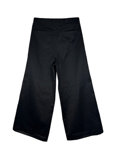 REVINS Luxe Wide Cotton Pants In Lustrous