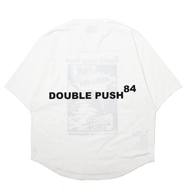 TAIN DOUBLE PUSH リバーシブルカットソー TAIN DOUBLEPUSH DOUBLE PUSH SS TEE リバーシブル 半袖 Tシャツ