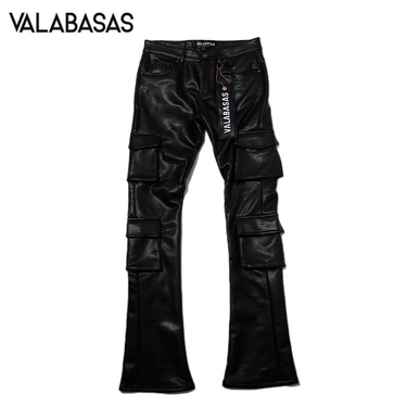 VALABASAS ブラックカーゴパンツ タグ付き　29 VALABASAS ブラックカーゴパンツ タグ付き 29