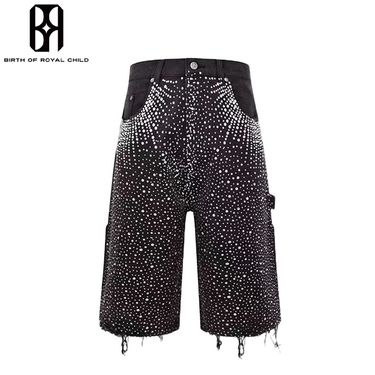 BIRTH OF ROYAL CHILD REDIAL 20K DIAMOND JORTS / BLACK