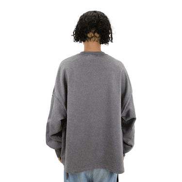 HYPOCRITE magicalcircle vintagewash crewneck cutsweat / GRAY