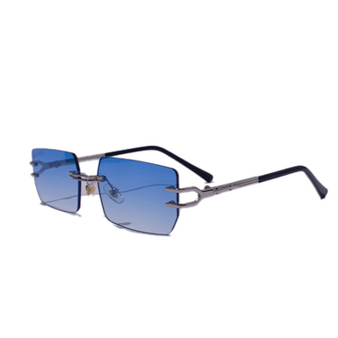 SOLE ONLY RIMLESS SUNGLASSES / BLUE