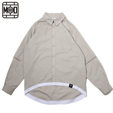 MOD WRLD ROUND SHIRTS BEIGE
