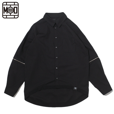 MOD WRLD ROUND SHIRTS BLACK