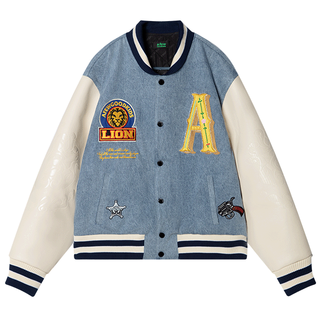AFGK x 重盛さと美】 WESTERN VIRSITY JACKET A FEW GOOD KIDS AFGK x 重盛さと美】 WESTERN VIRSITY JACKET A FEW GOOD KIDS