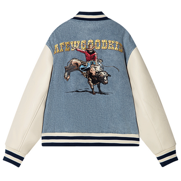 AFGK x 重盛さと美】 WESTERN VIRSITY JACKET A FEW GOOD KIDS