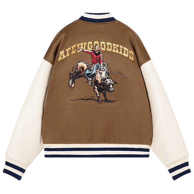 AFGK x 重盛さと美】 WESTERN VIRSITY JACKET A FEW GOOD KIDS AFGK x 重盛さと美】 WESTERN VIRSITY JACKET A FEW GOOD KIDS