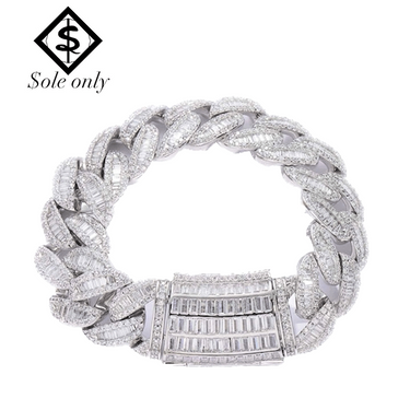 SOLE ONLY PAVE DIAMOND BRACELET