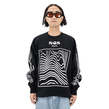 HYPOCRITE Holidays collection sos coutour box cut sweat