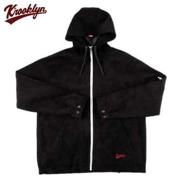 K'ROOKLYN CORDUROY TEXTILE ZIP HOODIE フーディー(3色展開)