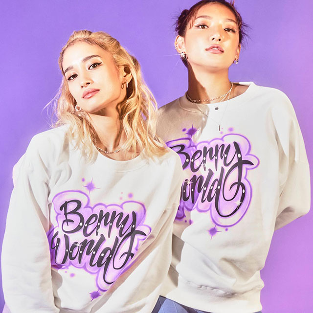 EPISODE BERRY WORLD CREW SWEAT SHIRTS スウェットシャツ