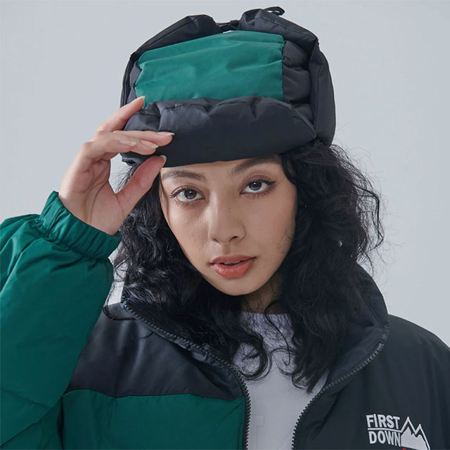 FIRST DOWN MICROFTⓇ BUBBLE DOWN CAP ダウンキャップ (3色展開)