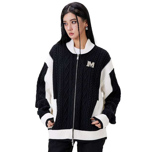 MR. ENJOY DA MONEY KNIT TRACK JACKET MEDM フルジップ MR. ENJOY DA MONEY KNIT TRACK JACKET MEDM フルジップ