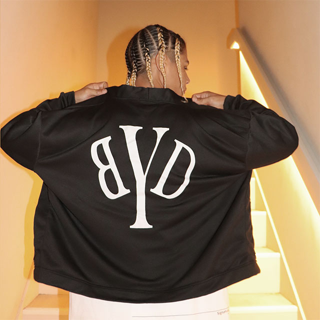 BRIZA YAVAISZ DAZE BYD LOGO CARDIGAN カーディガン