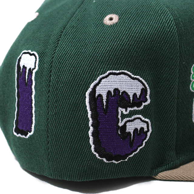 ICE CREAM OVER THE TOP SNAPBACK キャップ (2色展開)