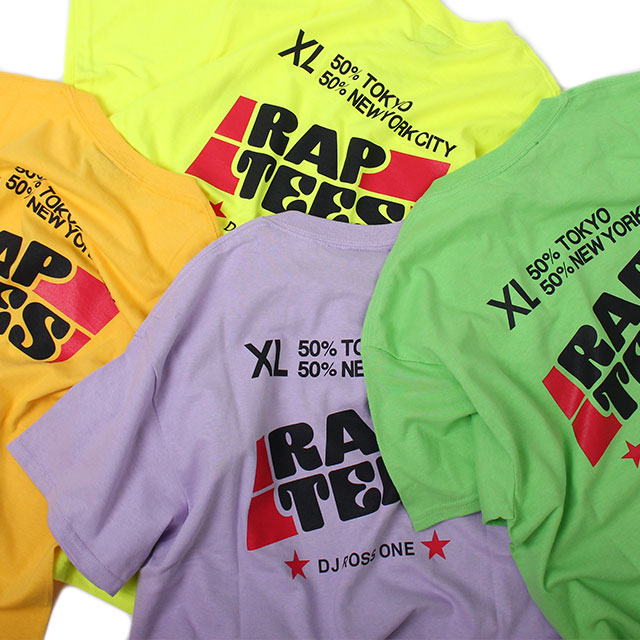 RAPTEES LOGO SS TEE LIMITED COLOR ラップティーズ 半袖 Tシャツ (4色