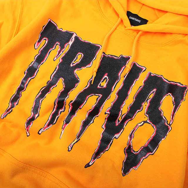 TRAVS RED NIGHT HOODIE DUGOUT LIMITED COLOR トラビス ダグアウト 別注 プルオーバー フーディ パーカー  (3色展開)