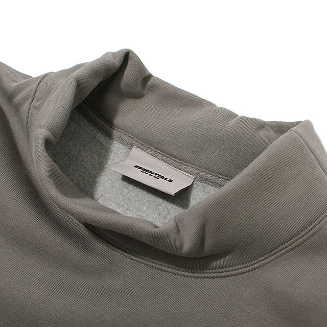FOG ESSENTIALS PULLOVER MOCKNECK SWEAT SHIRTS フィアオブゴッド エッセンシャルズ モックネック スウェットシャツ (3色展開)