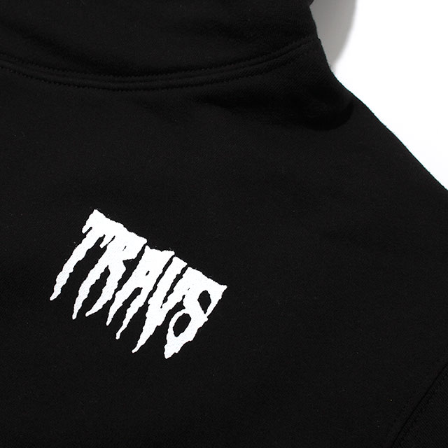 TRAVS X DUGOUT REDNIGHT MASK HOODIE トラビス 別注 プルオーバー マスク フーディー パーカー (2色展開)
