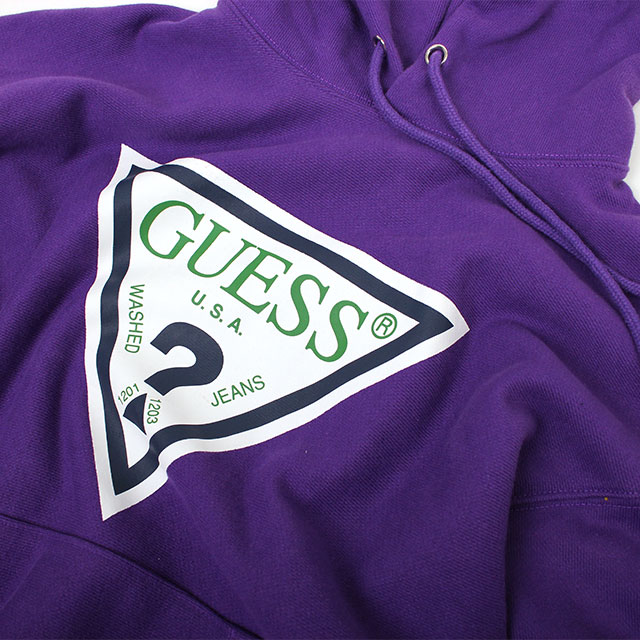 GUESS GREEN LABEL GUESS LOGO HOODIE ゲス グリーンレーベル フーディ パーカー FW18 (3色展開)