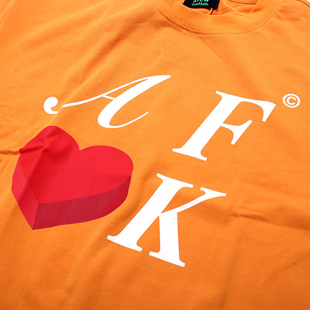 A FEW GOOD KIDS HEART SS TEE AFGK 半袖 Tシャツ (4色展開)