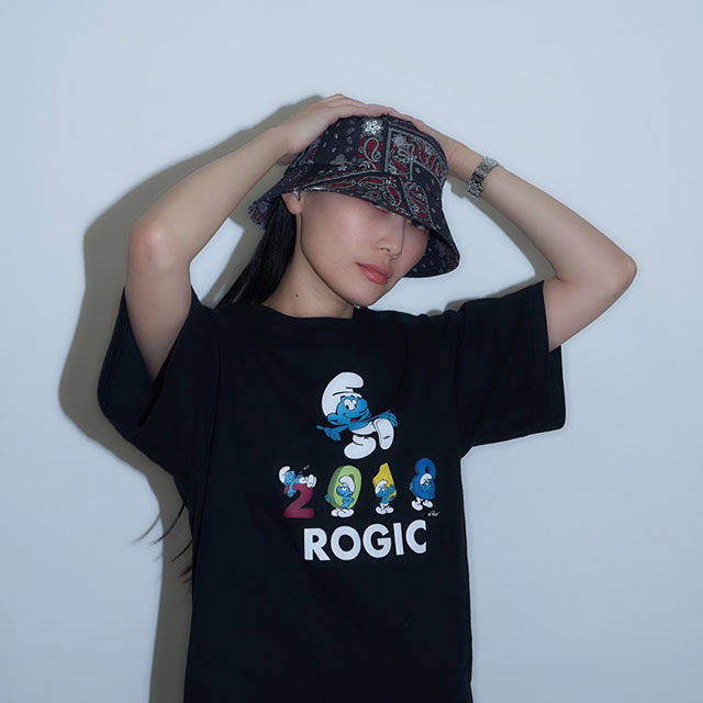 ROGIC X SMURFS SS TEE ロジック スマーフ 半袖 Tシャツ