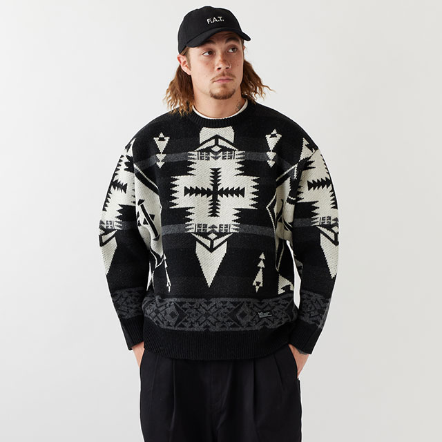 FAT HERITAGE SWEATER セーター (3色展開) FAT HERITAGE SWEATER セーター (3色展開)